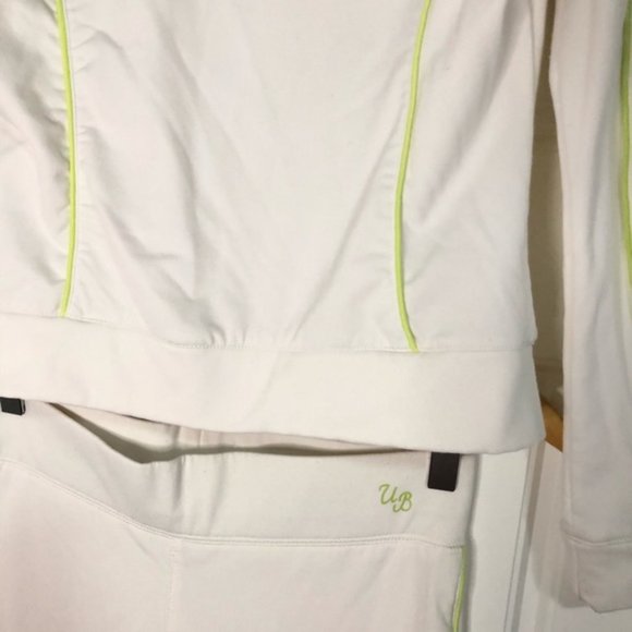 UB Jean White Front Zipper Pocket Small Jacket - Picture 14 of 16